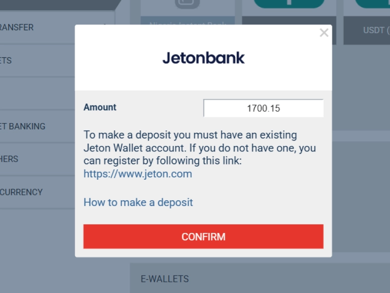 MegaPari deposit form screenshot with highlighted amount input field and minimum deposit notice